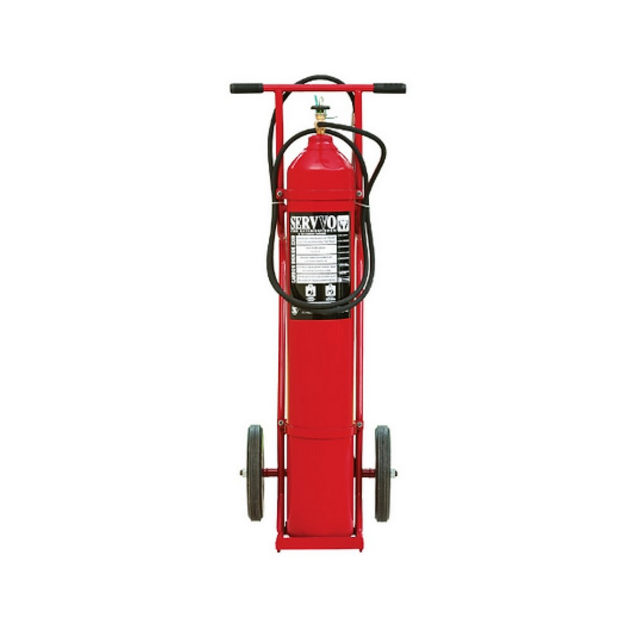 Pemadam Kebakaran 23 kg SERVVO Carbon Dioxida C 2300 CO2 (Trolley)